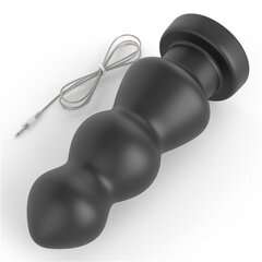 Vibrating Butt Plug King Sized 7.8 Black цена и информация | Анальные игрушки | kaup24.ee