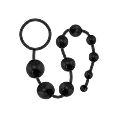 G.Flex Bendable Thai Anal Beads Black hind ja info | Anaallelud | kaup24.ee