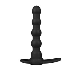 Butt Plug Double Prober koos vibratsiooniga Black hind ja info | Anaallelud | kaup24.ee