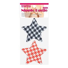 Pack Nipple Covers Star Red and Black цена и информация | БДСМ и фетиш | kaup24.ee