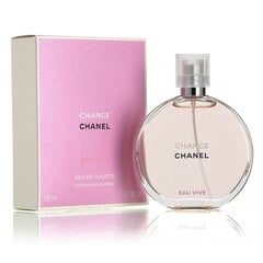 Tualettvesi Chanel Chance Eau Vive EDT naistele 50 ml hind ja info | Naiste parfüümid | kaup24.ee