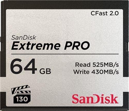 Mälupulk SANDISK Extreme Pro CFAST 2.0 64GB цена и информация | Fotoaparaatide mälukaardid | kaup24.ee