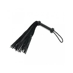 Punutud flogger nahast must hind ja info | BDSM ja fetish | kaup24.ee