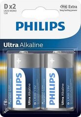 Аккумулятор Philips LR20E2B/10 цена и информация | Батерейки | kaup24.ee