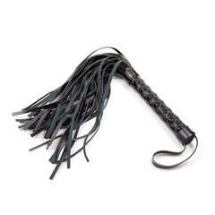 Flogger Diamond Pattern with Metal Hardware 39 cm Black hind ja info | BDSM ja fetish | kaup24.ee