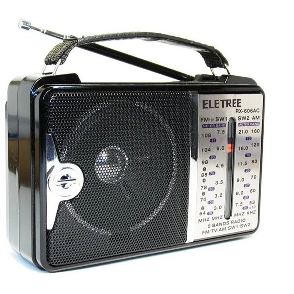 Raadiovastuvõtja RX-606AC цена и информация | Raadiod ja äratuskellad | kaup24.ee