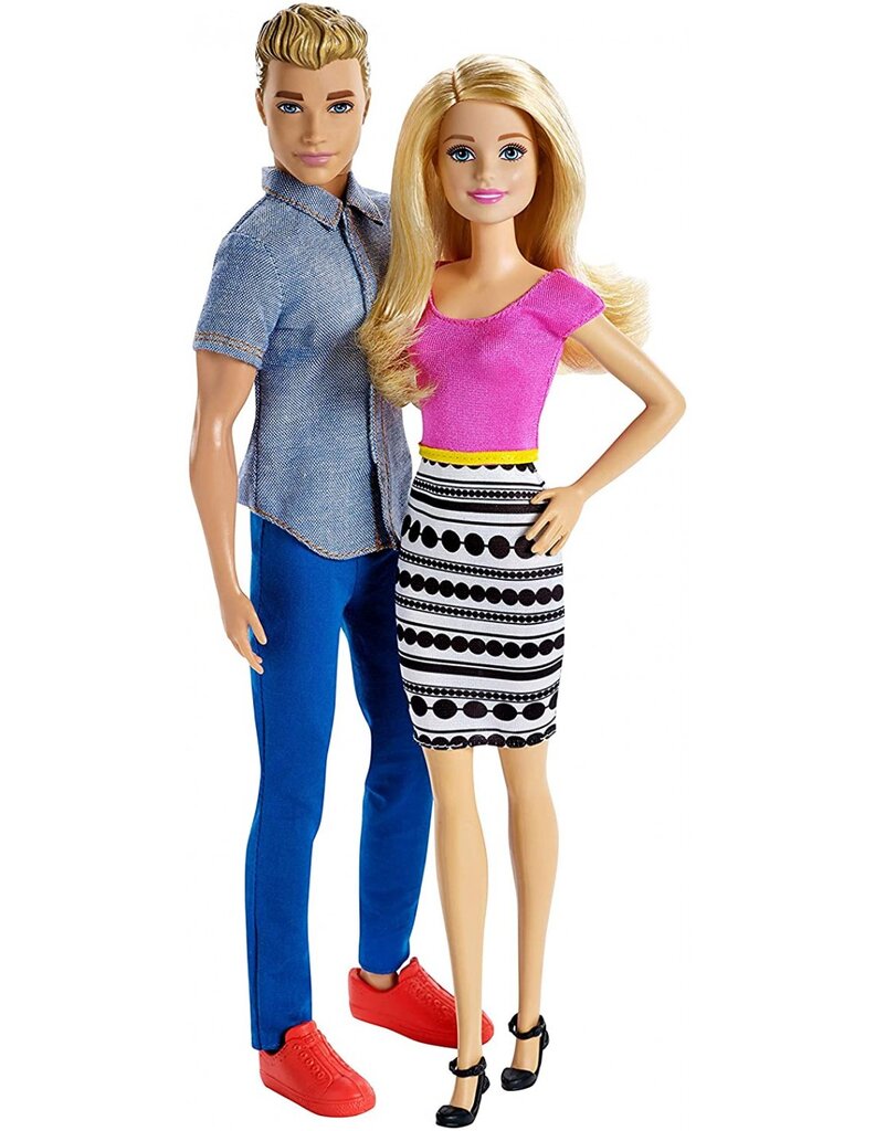 Barbie ja Ken nukukomplekt, DLH76 цена и информация | Tüdrukute mänguasjad | kaup24.ee