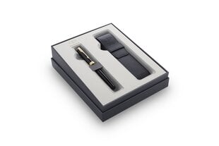 Parker Sonnet Black GT komplekt, täitesulepea ja ümbris hind ja info | Kirjutusvahendid | kaup24.ee