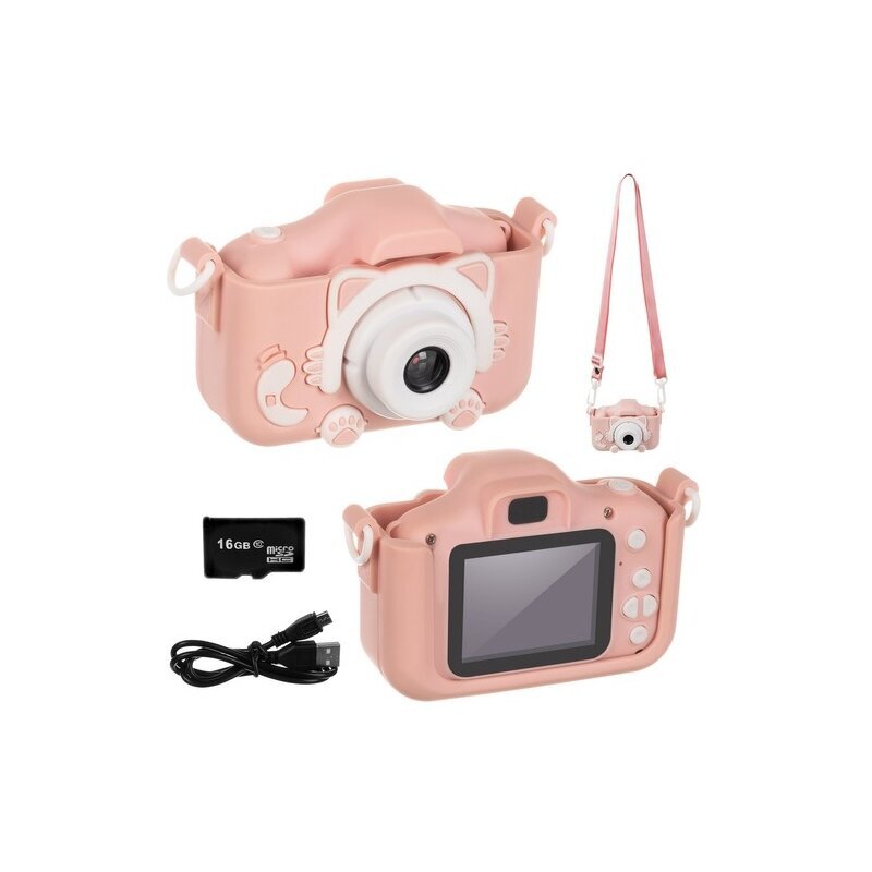 Lastekaamera roosa hind ja info | Fotoaparaadid | kaup24.ee