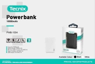 Tecnix PWB-1004 цена и информация | Зарядные устройства Power bank | kaup24.ee