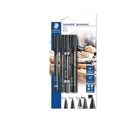 Постоянные маркеры Staedtler Lumocolor, 4 шт. Пакет 4 ПК. цена и информация | Письменные принадлежности | kaup24.ee