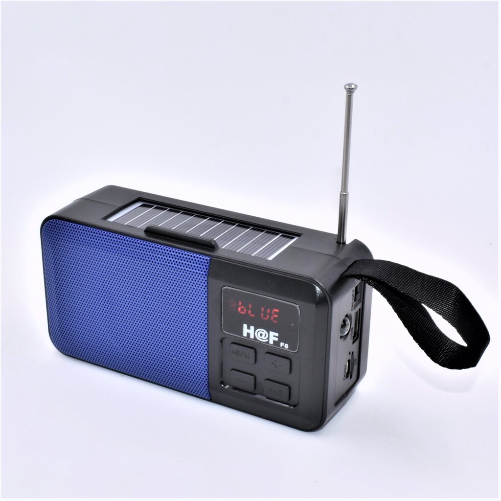 HELIKÕLAR Bluetoothi ja päikesepatareiga - HF-F6 hind ja info | Kõlarid | kaup24.ee
