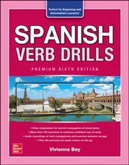 Spanish Verb Drills, Premium Sixth Edition 6th edition hind ja info | Võõrkeele õppematerjalid | kaup24.ee