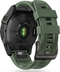 Garmin Fenix ​​3 / 5X / 3HR / 5X PLUS / 6X / 6X PRO / 7X (26MM) Ремешок для часов Tech Protect Iconband. Темно-зеленый цена и информация | Аксессуары для смарт-часов и браслетов | kaup24.ee