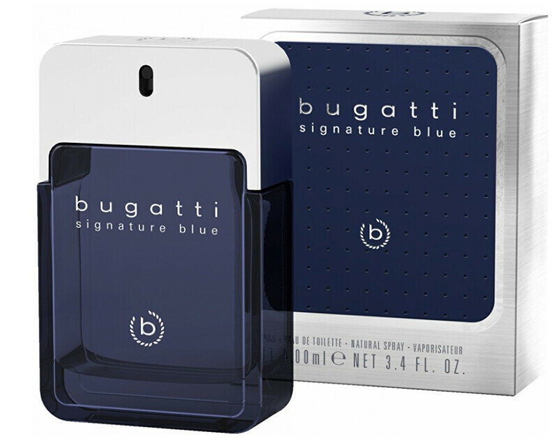 Parfüümvesi Bugatti Signature Blue, 100 ml цена и информация | Meeste parfüümid | kaup24.ee