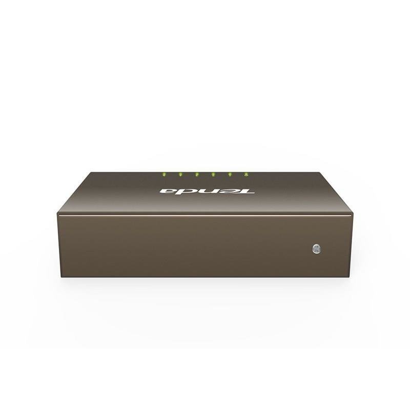 Tenda TEG1005D network switch Gigabit Ethernet (10/100/1000) Grey цена и информация | Ruuterid | kaup24.ee