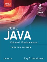 Core Java: Fundamentals, Volume 1 12th edition цена и информация | Книги по экономике | kaup24.ee