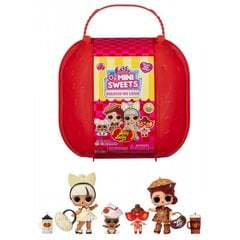 L.O.L. Surprise Loves Mini Sweets Deluxe S2 - Jelly Belly - 4 куклы в комплекте! цена и информация | MUST Металлическая бутылочка с Ярким рисунком (без BPA) (500ml) для мальчиков от 3+ лет Серая с Машинкой | kaup24.ee
