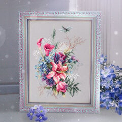 Tikkimiskomplekt Magic Needle "Tulips and Lily" 210-302 hind ja info | Tikkimistarvikud | kaup24.ee