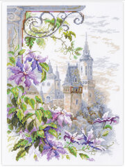 Tikkimiskomplekt Magic Needle "Fragrance of Clematis" 250-064 hind ja info | Tikkimistarvikud | kaup24.ee