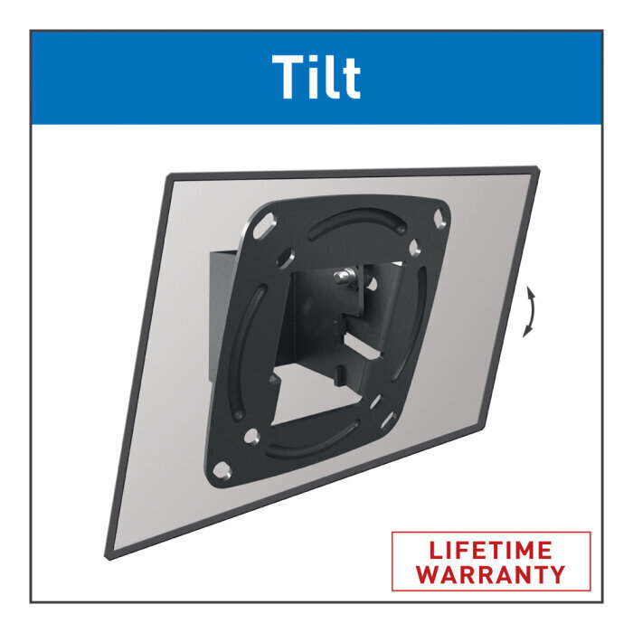 Teleri ja monitori seinakinnitus Barkan AL11, 13"-29", 15 kg, 100x100 mm цена и информация | Teleri seinakinnitused ja hoidjad | kaup24.ee