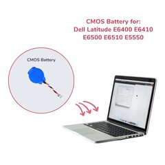 Подлинная батарея для ноутбука DELL CMOS H1000441 цена и информация | Аксессуары для компонентов | kaup24.ee