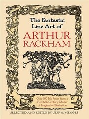 Fantastic Line Art of Arthur Rackham hind ja info | Kunstiraamatud | kaup24.ee