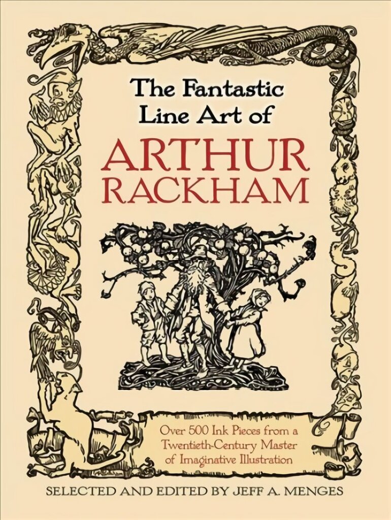 Fantastic Line Art of Arthur Rackham hind ja info | Kunstiraamatud | kaup24.ee