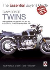 BMW Boxer Twins: All air-cooled R45, R50, R60, R65, R75, R80, R90, R100, RS, RT & LS (Not GS) models 1969 to 1994 цена и информация | Путеводители, путешествия | kaup24.ee