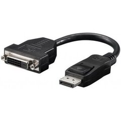 Gembird Displayport male to DVI-D female (24+1) 20cm цена и информация | Кабели и провода | kaup24.ee