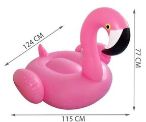 Flamingo pripučiamas čiužinys 141x135x104cm plaukimo čiužinys 10258 hind ja info | Fashy Sport, puhkus, matkamine | kaup24.ee