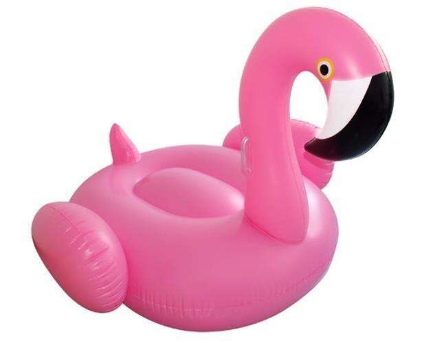 Flamingo pripučiamas čiužinys 141x135x104cm plaukimo čiužinys 10258 hind ja info | Täispuhutavad veemänguasjad ja ujumistarbed | kaup24.ee