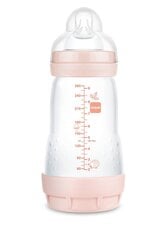 Lutipudel MAM Easy Start Anti-Colic 0+ kuud 260 ml, pink цена и информация | Бутылочки и аксессуары | kaup24.ee