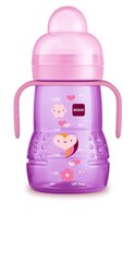 Lutipudel MAM Trainer 4+ kuud 220 ml, pink цена и информация | Бутылочки и аксессуары | kaup24.ee