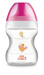 MAM õppepudel Learn To Drink, 6 kuud+, 190 ml, pink цена и информация | Бутылочки и аксессуары | kaup24.ee