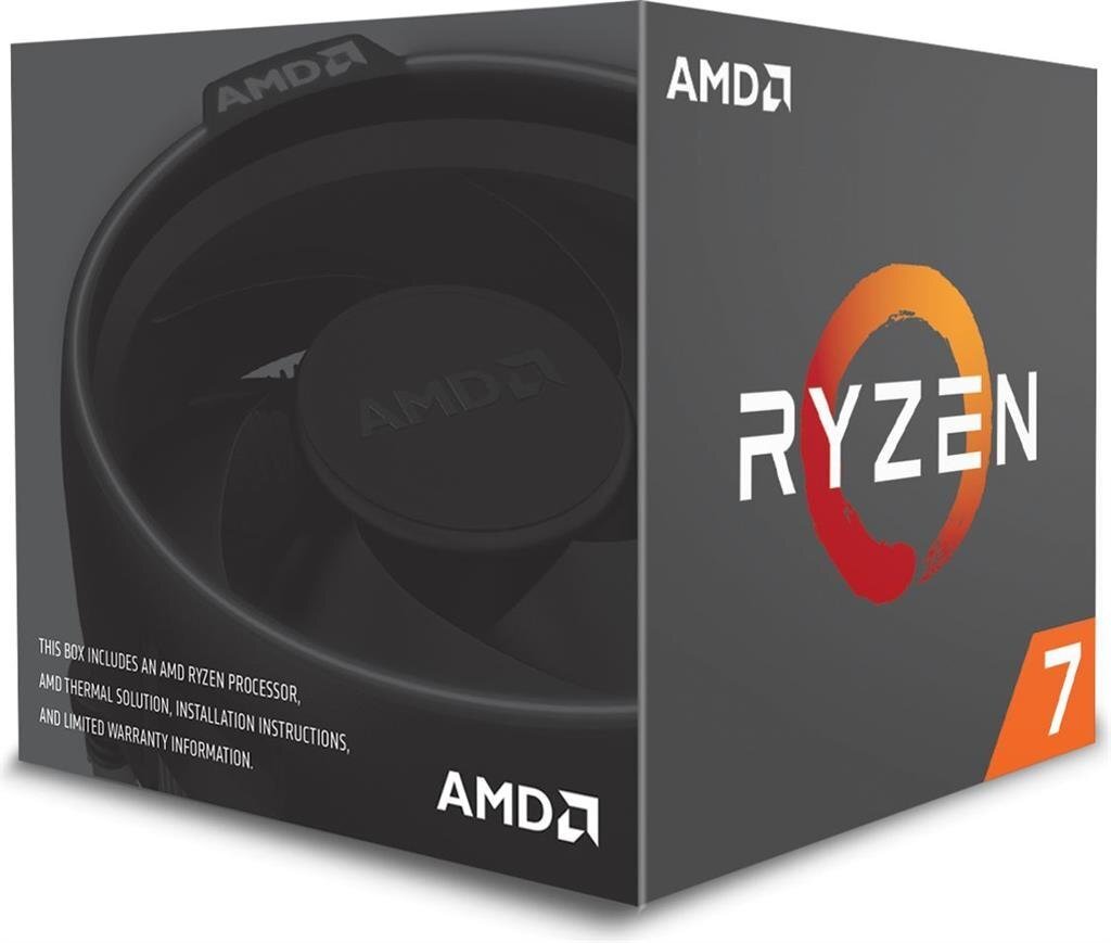 AMD Ryzen 7 1700, 3GHz (YD1700BBAEBOX) hind ja info | Protsessorid (CPU) | kaup24.ee