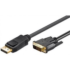 Adapter AV Goobay kaabli adapter DisplayPort 1.2 / DVI-D, 2 m kaabel (51961) цена и информация | Адаптеры и USB-hub | kaup24.ee