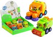 Liikuvate elementidega prügiauto hind ja info | Poiste mänguasjad | kaup24.ee