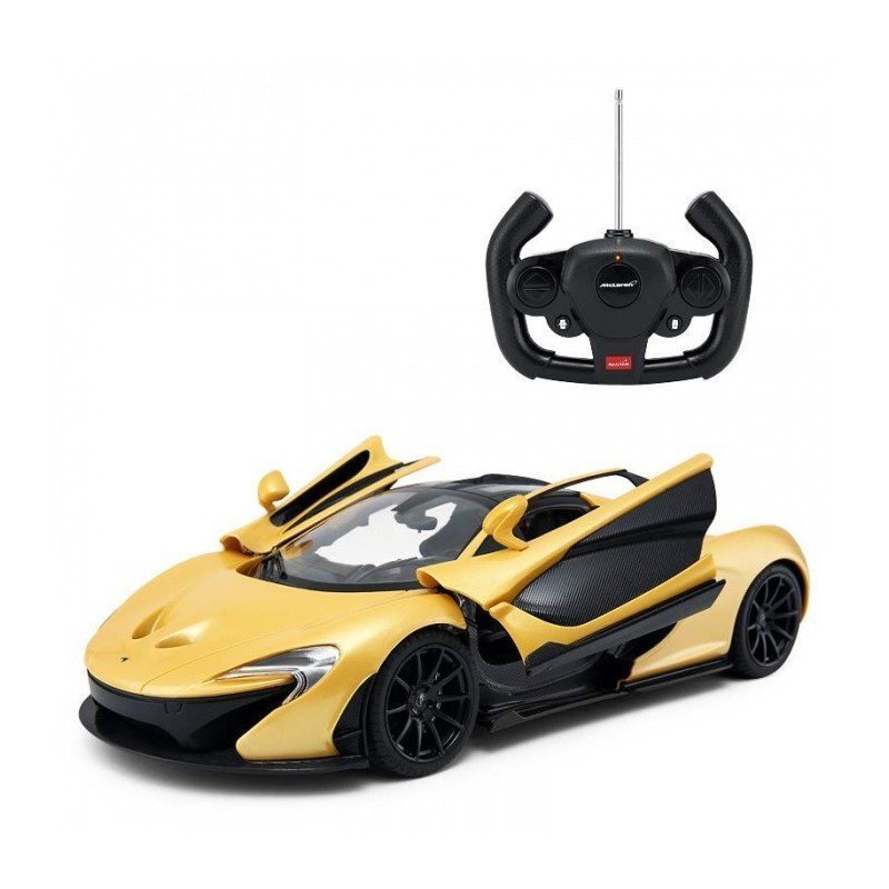 Raadio teel juhitav mudelauto Rastar McLaren P1 GTR 1:14 hind ja info | Poiste mänguasjad | kaup24.ee