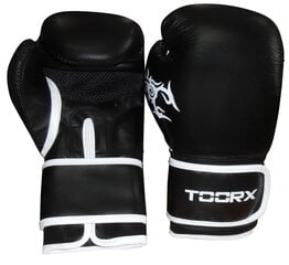 Boxing gloves TOORX PANTHER 12oz black  leather цена и информация | Боевые искусства | kaup24.ee