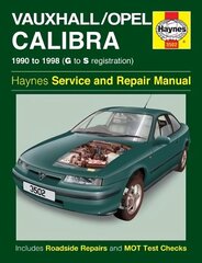 Vauxhall Calibra Service <br> And Repair Manual hind ja info | Reisiraamatud, reisijuhid | kaup24.ee