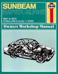 Sunbeam Alpine & Rapier Owners Workshop Manual: 67-74 hind ja info | Reisiraamatud, reisijuhid | kaup24.ee