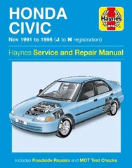 Honda Civic 91-96 цена и информация | Путеводители, путешествия | kaup24.ee