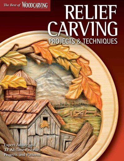 Relief Carving Projects & Techniques (Best of WCI): Expert Advice and 37 All-Time Favorite Projects and Patterns hind ja info | Tervislik eluviis ja toitumine | kaup24.ee