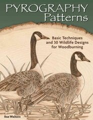 Pyrography Patterns: Basic Techniques and 30 Wildlife Designs for Woodburning hind ja info | Tervislik eluviis ja toitumine | kaup24.ee