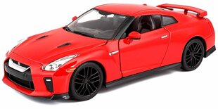 Автомодель Bburago Nissan GT-R, 1:24 цена и информация | Развивающий мелкую моторику - кинетический песок KeyCraft NV215 (80 г) детям от 3+ лет, бежевый | kaup24.ee