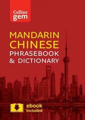Collins Mandarin Chinese Phrasebook and Dictionary Gem Edition: Essential Phrases and Words in a Mini, Travel-Sized Format 3rd Revised edition, Collins Gem Mandarin Phrasebook and Dictionary: Essential Phrases and Words in a Mini, Travel Sized Format цена и информация | Путеводители, путешествия | kaup24.ee