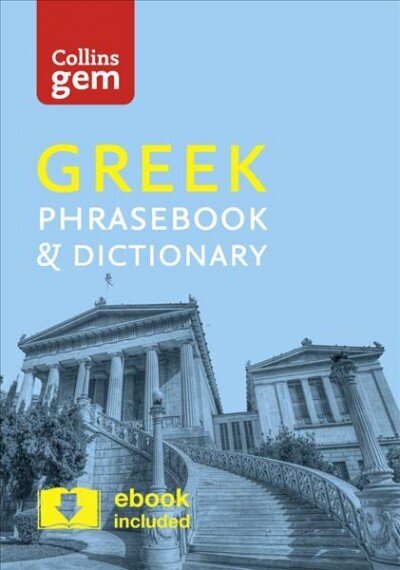 Collins Greek Phrasebook and Dictionary Gem Edition: Essential Phrases and Words in a Mini, Travel-Sized Format 4th Revised edition, Collins Greek Phrasebook and Dictionary Gem Edition: Essential Phrases and Words in a Mini, Travel Sized Format hind ja info | Reisiraamatud, reisijuhid | kaup24.ee