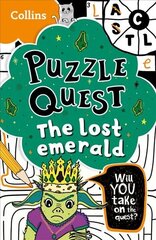 Lost Emerald: Solve More Than 100 Puzzles in This Adventure Story for Kids Aged 7plus цена и информация | Книги для подростков и молодежи | kaup24.ee