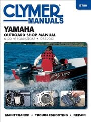 Yamaha 6-100 Hp Clymer Outboard Motor Repair Manual 2nd ed. цена и информация | Энциклопедии, справочники | kaup24.ee